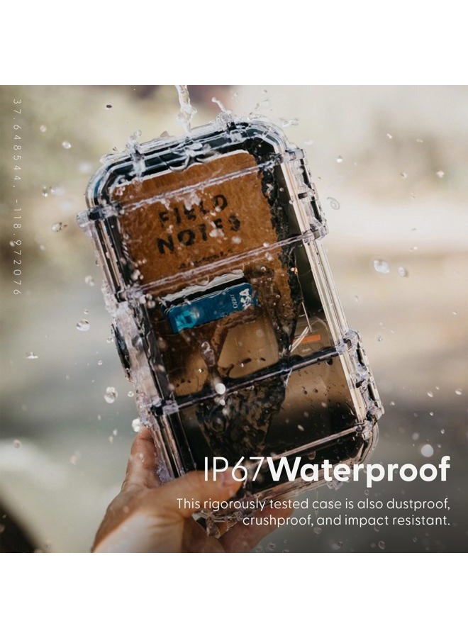 EVERGREEN 56 Waterproof Dry Box Protective Case - Travel Safe/Mil Spec/USA Made - for Tackle Organization of Cameras, Phones, Camping, Fishing, Hiking, EDC, Water Sports, Knives (Orange) - Image 4