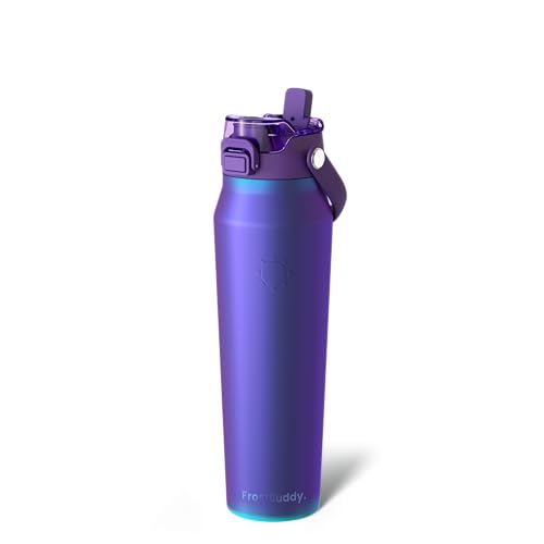 Frost Buddy 32oz Insulated Water Bottle with Straw & Chug Lid | Leak-Proof Stainless Steel | 24-Hours Cold | Sweat-Proof, Cup Holder Friendly | Ideal for Gym, Travel, Sports & Everyday Hydration - Image 1