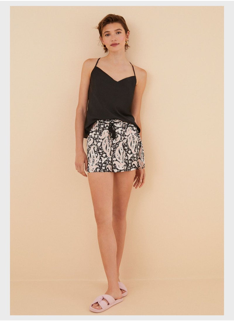women'secret - High Waist Pyjama Short - Image 1