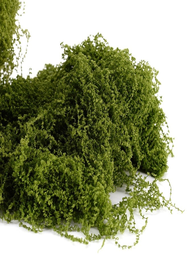 USMOLA 3.5OZ Fake Moss for Plants Indoor - Artificial Moss for Table Centerpieces, Fairy Gardens, Terrariums - Realistic Faux Grass for Wedding Christmas Party Decor (Natural Green) - Image 2