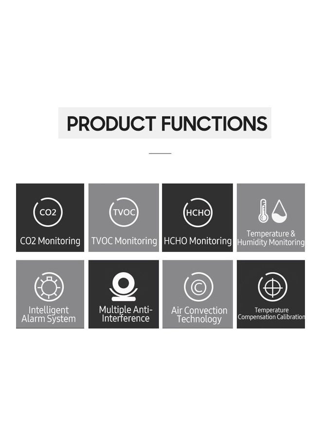 USB Rechargeable Digital Tester White 10x4x7cm - Image 4