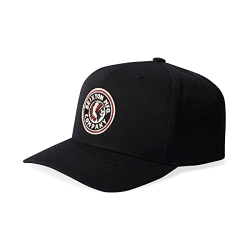 Brixton Men's Rival Cap Black/Multicolor – with Adjustable Snapback - Image 4