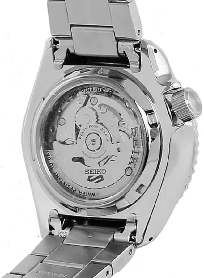 Seiko 5 Men's 5 Sports Water Resistant Analog Watch SRPD63K1 - Image 3