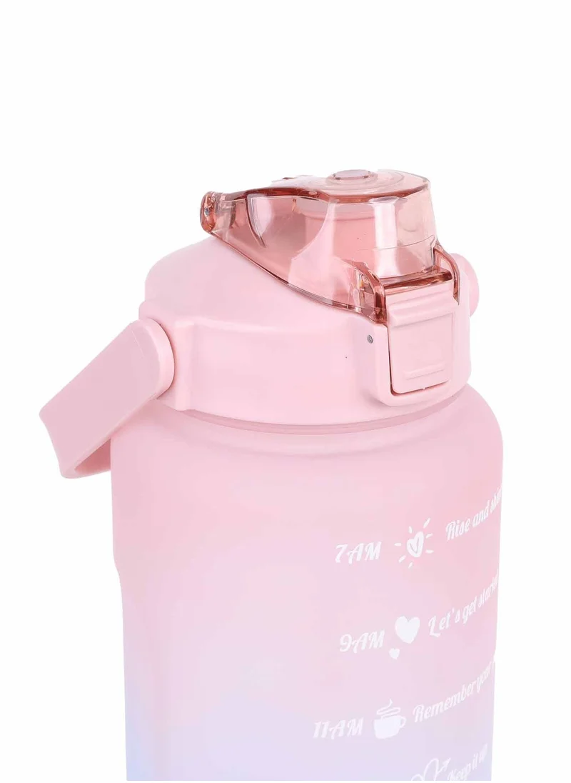Prickly Pear Prickly Pear Pink Gradient 2L Water Bottle with Straw & Handle - Stylish Hydration