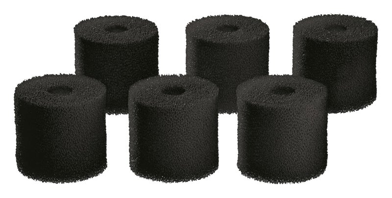 OASE Indoor Aquatics Carbon Pre-Filter Foam Set of 6 for The Biomaster, Black
