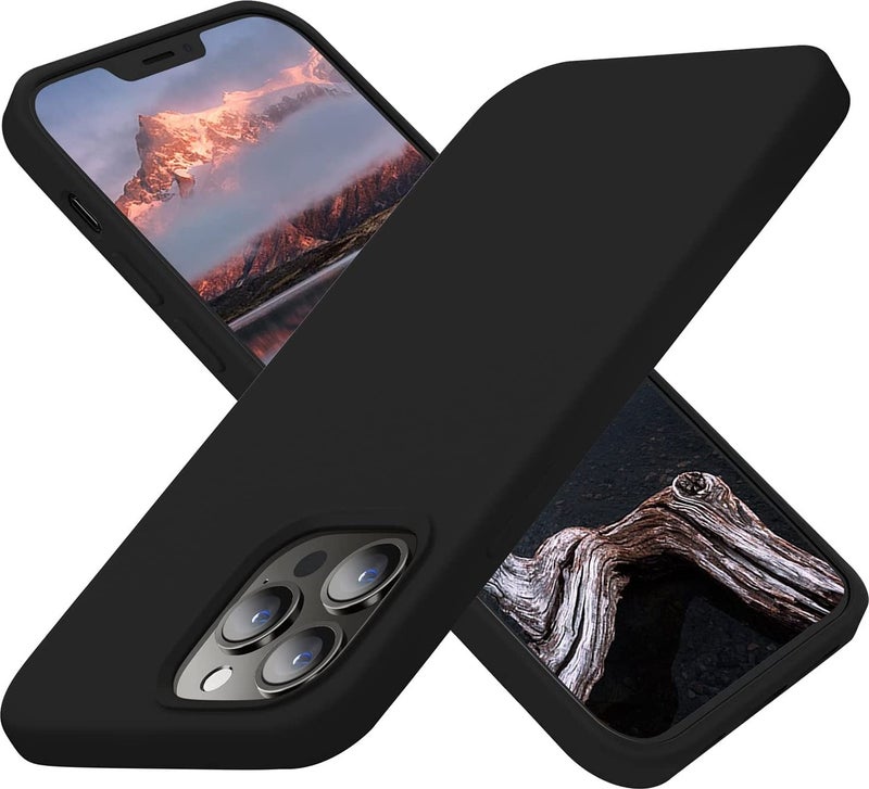 Bilişim Aksesuar Apple iPhone 13 Pro Max Case Launch Velvet Silicone Cover Case 