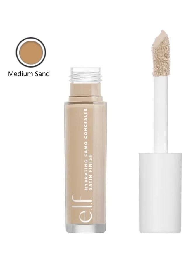Hydrating Camo Concealer, Lightweight, Full Coverage, Long Lasting, Conceals,Covers, Satin Finish (Medium Sand)