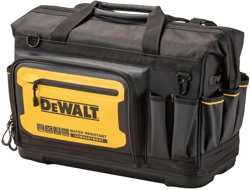 DEWALT DEWALT Tool Bag Water Resistant Hard Bottom 20inch Professional Tool Tote with Organization DWST560104  - Image 4