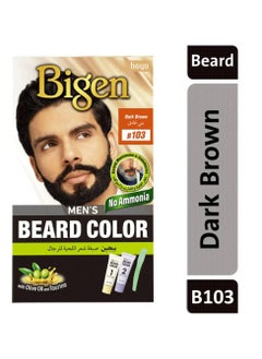 Bigen Beard Color, Dark Brown, No.B103  - Image 3