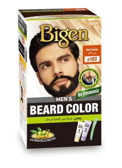 Bigen Beard Color, Dark Brown, No.B103  - Image 4