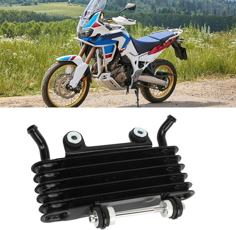 Engine Oil Cooler Assembly,Engine Oil Cooler Low Wear Strong Power Smooth Operation Fit For Car Motorcycles ATV Dirt Bike 50CC to 250CC Engine - Image 5