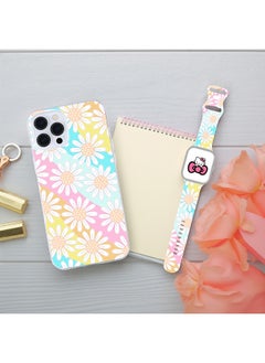 New Trendy Apple Watch Band & iPhone Case Combo | Playful Gym-to-Office Style | Anti-Fade | Fits iPhone 12/13/14/15/16 & iWatch Series 10/9/8/7/6/5/4/3/2/1/SE/Ultra/Hermès
