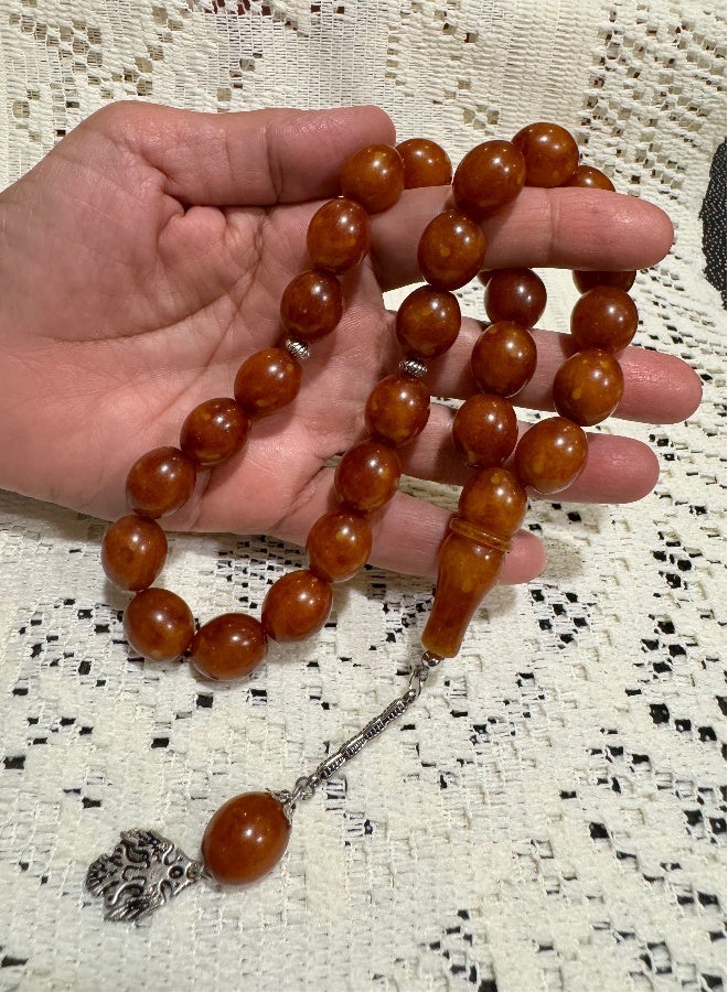 خرز صلاة فترات للرجال 28 خرزة بحجم 13.5 مم × 15.5 مم - Image 2