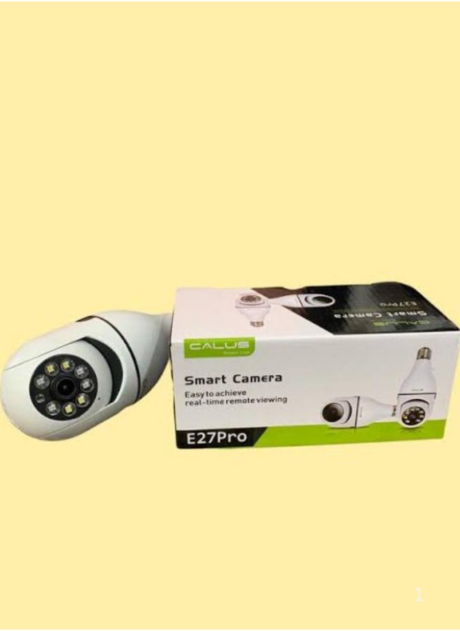 5G WiFi Light Bulb Camera, 2.4GHz & 5G E27 Pro Light Bulb Home Security Camera, Indoor 360° PTZ Surveillace Camera, Full Color Day and Night, Smart Motion Detection