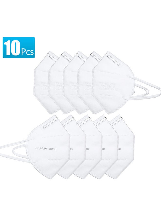 NIBEMINENT 10-Piece 4-Layer KN95 Disposable Face Mask - Image 4