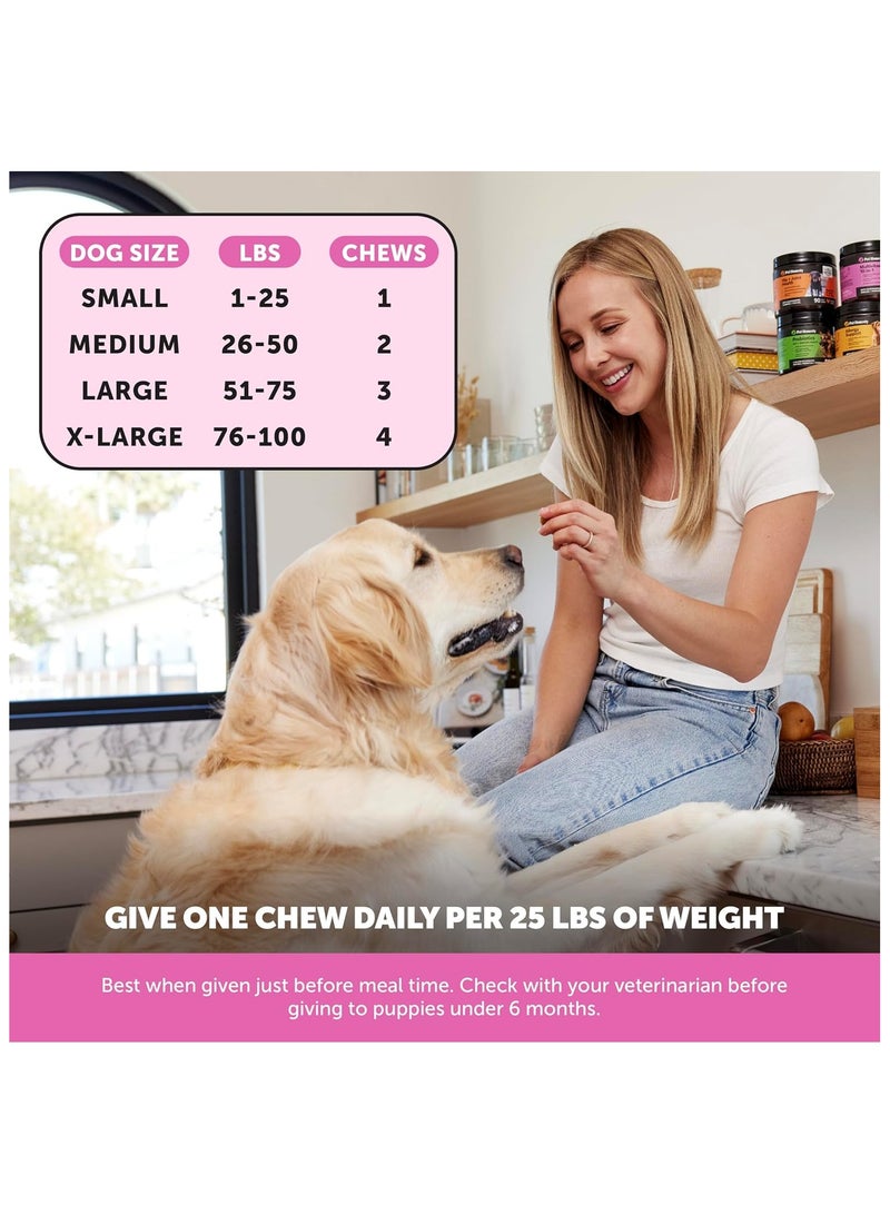 Pet Honesty 10-in-1 Dog Multivitamin Soft Chews with Glucosamine, Probiotics & Omega Fish Oil | Joint, Digestive, Skin & Coat, Heart and Immune Support | 90 Soft Chews - Image 5