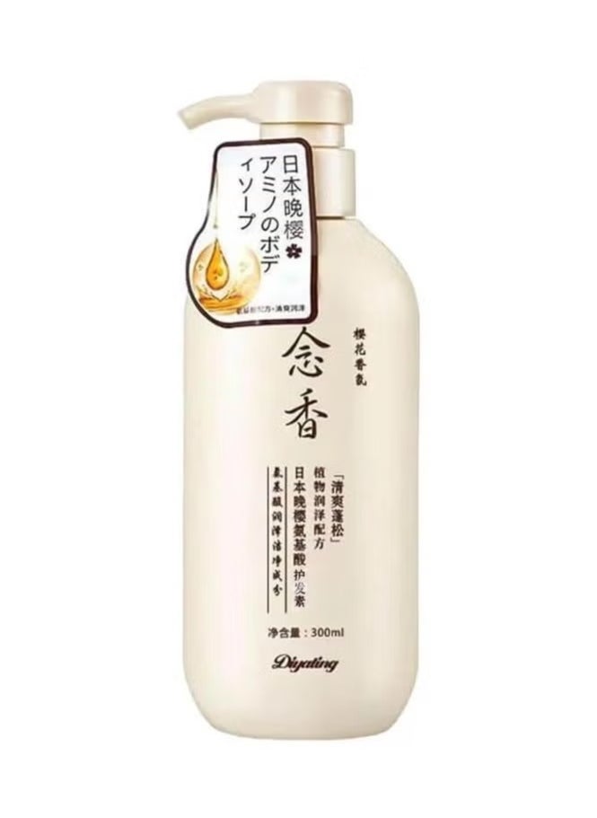 SAKURA Japanese Sakura Shampoo For Hair Growth, Hair Loss & Dandruff Removal 300 ml  - Image 1