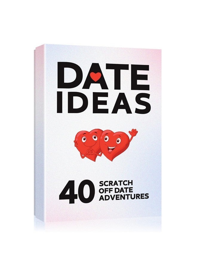 Lapogy Valentines Gifts for Her Him,Christmas,Anniversary, Wedding Perfect 40 Romantic Scratch Off Date Ideas Card Games Gifts, Fun & Adventurous Ideas for Newlywed, Boyfriend,Girlfriend Date Night - Image 1