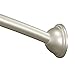 Moen Curved Adjustable Length Fixed Mount Single Shower Curtain Rod for Bathroom Brushed Nickel Finish CSR2160BN - Image 2