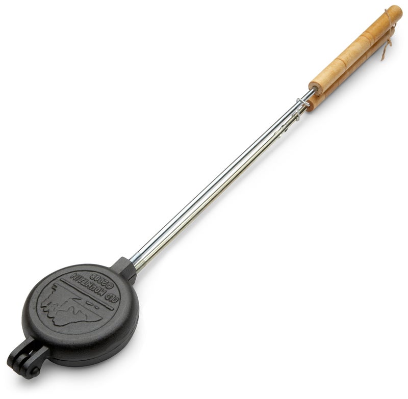 Old Mountain Pre Seasoned Round Pie Iron 28 Inch Long