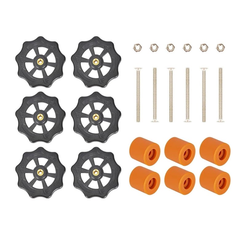10pcs M3 Hand Twist Leveling Nuts Hot Bed Leveling Column 3D Printer Parts - Image 1
