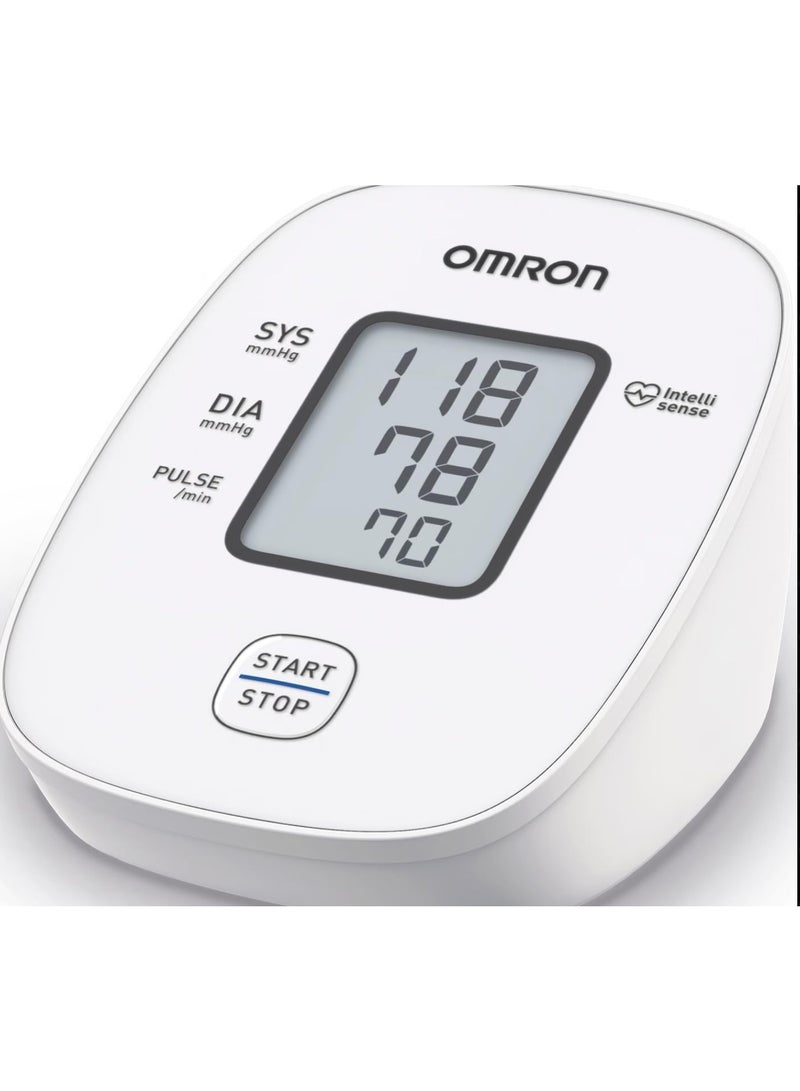 M2 Plus Upper Arm Blood Pressure Monitor New Version Clinically Validated Digital BP Machine with Intellisenseâ„¢ Technology, Irregular Heartbeat Detection, Body Movement Indicator, 30 Memory Storage, Medium Cuff 22â€“32 cm, Home Use - Image 1