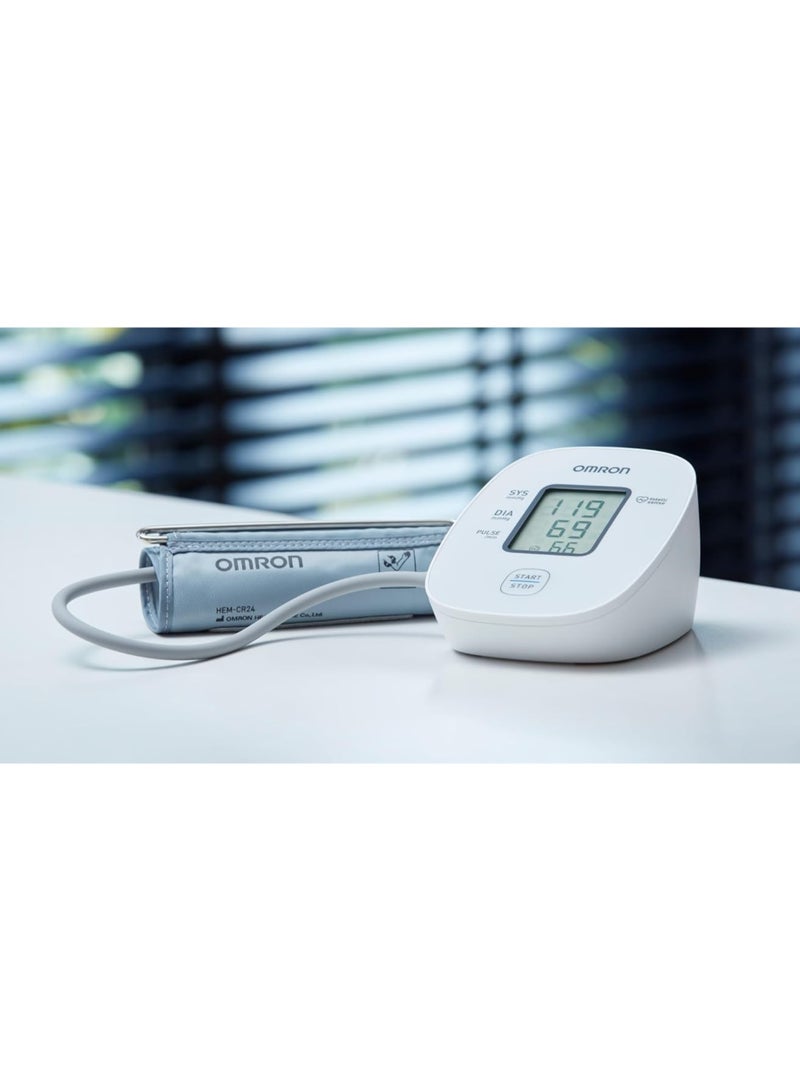 M2 Plus Upper Arm Blood Pressure Monitor New Version Clinically Validated Digital BP Machine with Intellisenseâ„¢ Technology, Irregular Heartbeat Detection, Body Movement Indicator, 30 Memory Storage, Medium Cuff 22â€“32 cm, Home Use - Image 3