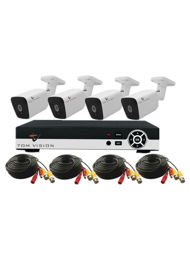 تومفيجن كاميرا المراقبة CCTV المزودة بتقنية رباعية القنوات تناظرية بدقة عالية الوضوح - Image 2