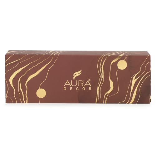 AURA DECOR AuraDecor Wooden Urli Candle with Luxury Aroma of Oudh & Vanilla for Aromatherapy, HomeDecor & Gifting, Soy Wax (Wooden Urli Candle, Medium) - Image 3