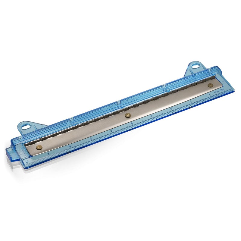 Officemate OIC Ring Binder Punch - 3 Sheet Capacity, Assorted Colors (Pink/Teal/Smoke) - Image 5