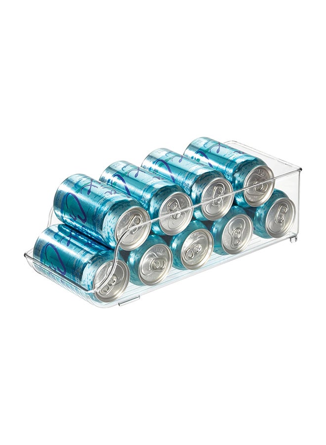 Fridge Organiser For Cans, Stackable Storage Container For Up To 9 Cans, Practical Organization For Kitchen - Image 1