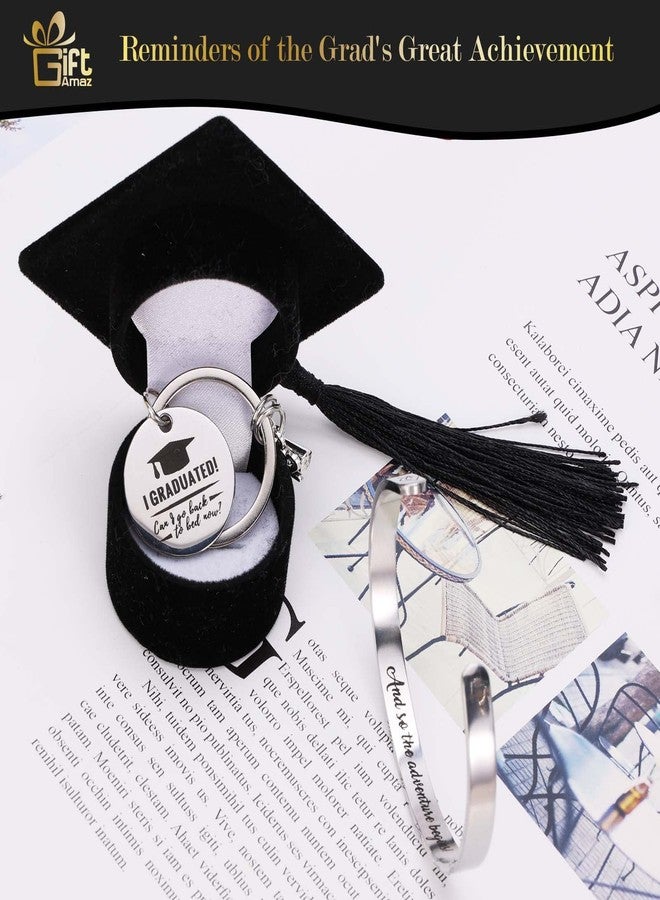 GiftAmaz 2026 Graduation Gifts Set for Her, Class Of 2026 Congrats Grad Gift Basket Include Coffee Mug, Keychain, Bracelet & Flower for Senior High School College Graduated Women Congratulations Gift - Image 5