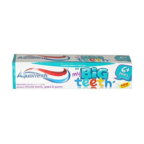 Aquafresh Fluoride Toothpaste Big Kids 6+ Years Fresh Mint - Image 3
