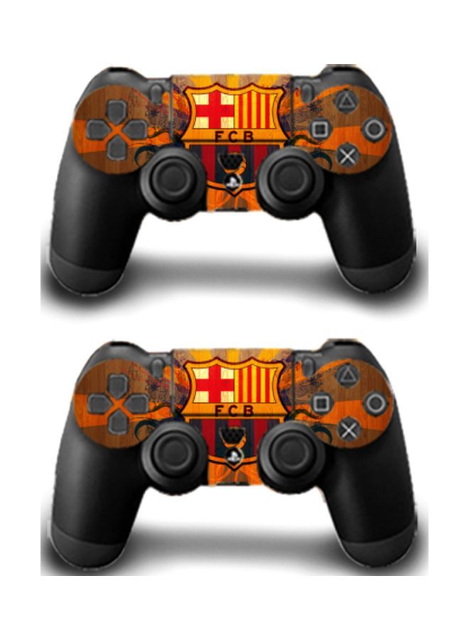 NIBEMINENT 3-Piece FCB Themed Sticker For PS4 PRO Console And Controller - Image 4