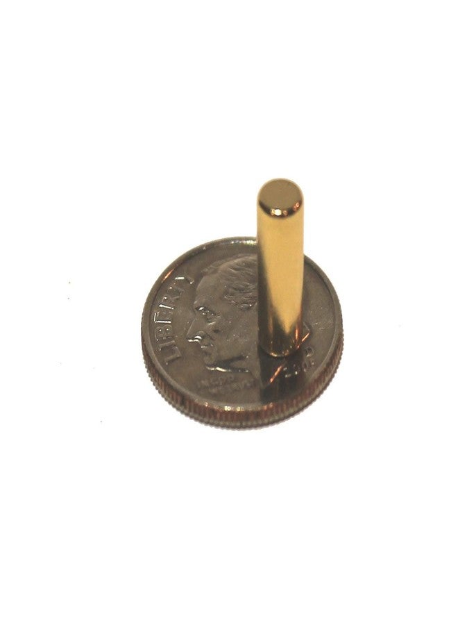 MapMagnets Metal Cylinder Magnets, 30 pcs Gold Magnetic Pins,Magnets for Building, Science, DIY, Refrigerator&Kitchen,Magnets Cabinet&Class,Perfect as Whiteboard, Locker or Fridge, Tiny Powerful Magnets for Maps - Image 4