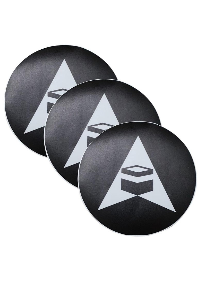 RYN Qibla Sign for Praying  3pcs Bundle of Vinyl Sticker Signage to indicate Qibla Vinyl Decal Stickers for Muslim Kaaba  ROUND B - Image 1