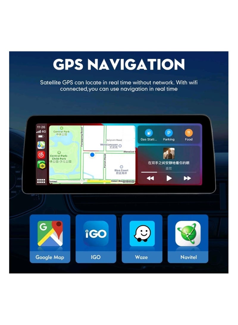 Raymos 12.3 inch Lexus Car Stereo Lexus RX330 2004-2007  Android Screen Support Apple Carplay Android Auto Wireless 4GB RAM Fast Interface included 4G Wifi USB QLED ( 1280x720 ) - Image 3