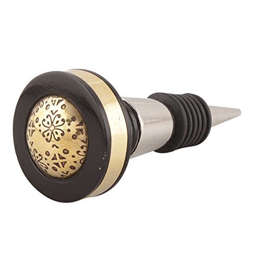 Indian-Shelf 1 Piece Vintage Wine Bottle Stoppers Wine Cork Beer Champagne Saver Rubbers Wine Bottle Sealer Cap for Home Décors Items - Image 1