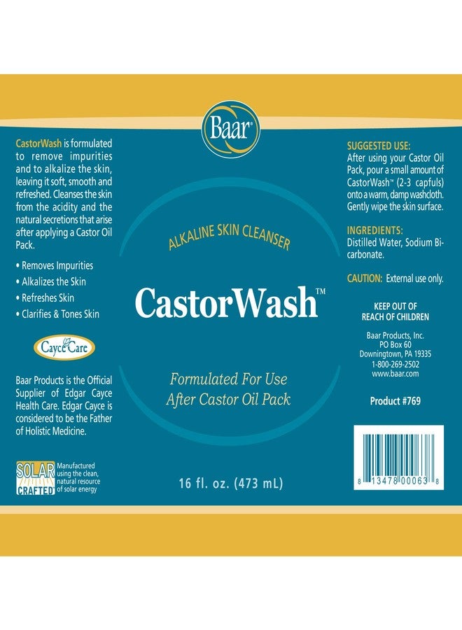 Baar Castor Wash, 16 oz. - Image 2