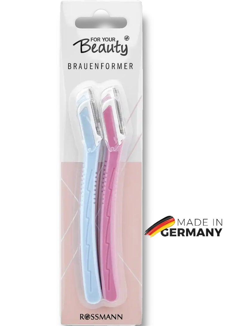 Rossmann Brow Shaper – Eyebrow Razor for Precise Shaping (4 Pieces) - Image 1