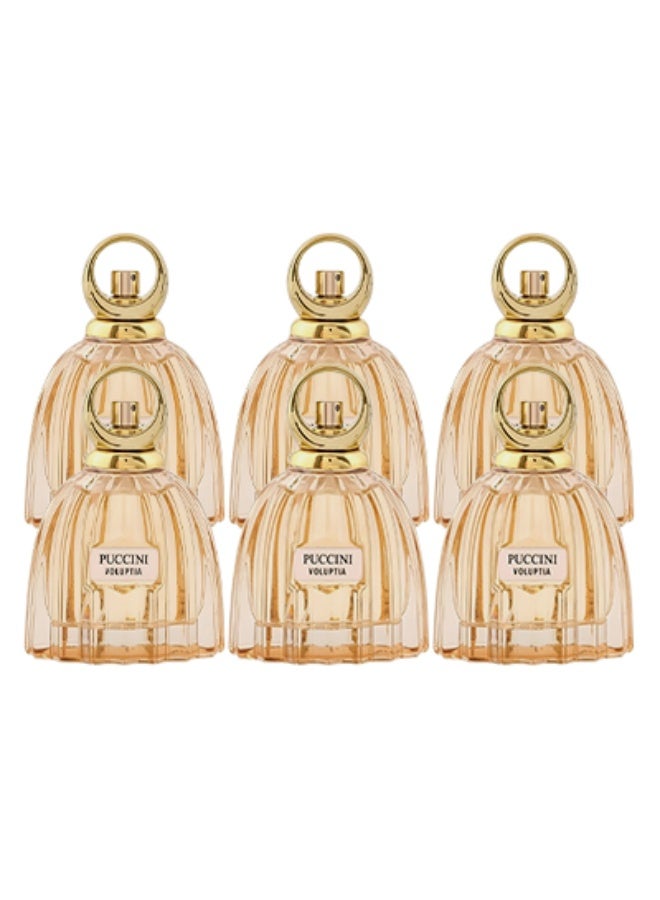 بوشيني 6 قطع عطر بوتشيني فولوبتيا باريس للنساء 100 مل - Image 1