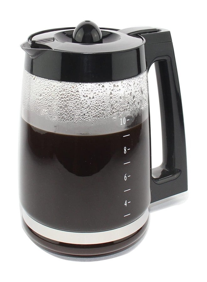 Cestlaive 12-Cup Replacement Glass Carafe Pot Compatible with Hamilton Coffee Maker Models 46310, 49976, 49966, 49350, 49957, 49954, 49933, 49980A, 49980Z, 49983, 49618, 46300, 49950 - Image 1
