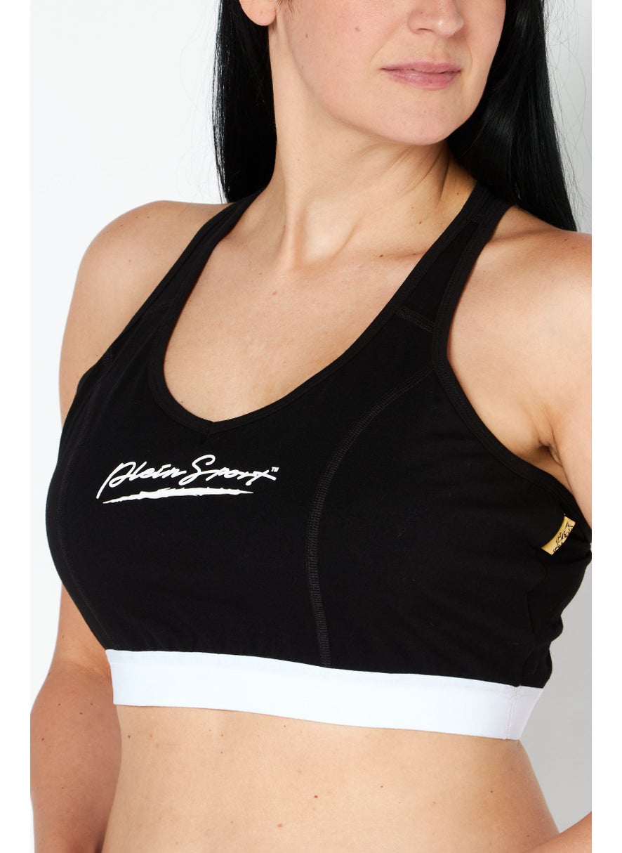 Women Sportswear Fit Sleeveless Gym Crop Top, Black - pzsku/ZB7DB1B5F912D506847EBZ/45/_/1736690762/49aec65d-782c-4025-bbf0-f3c675ee3f27