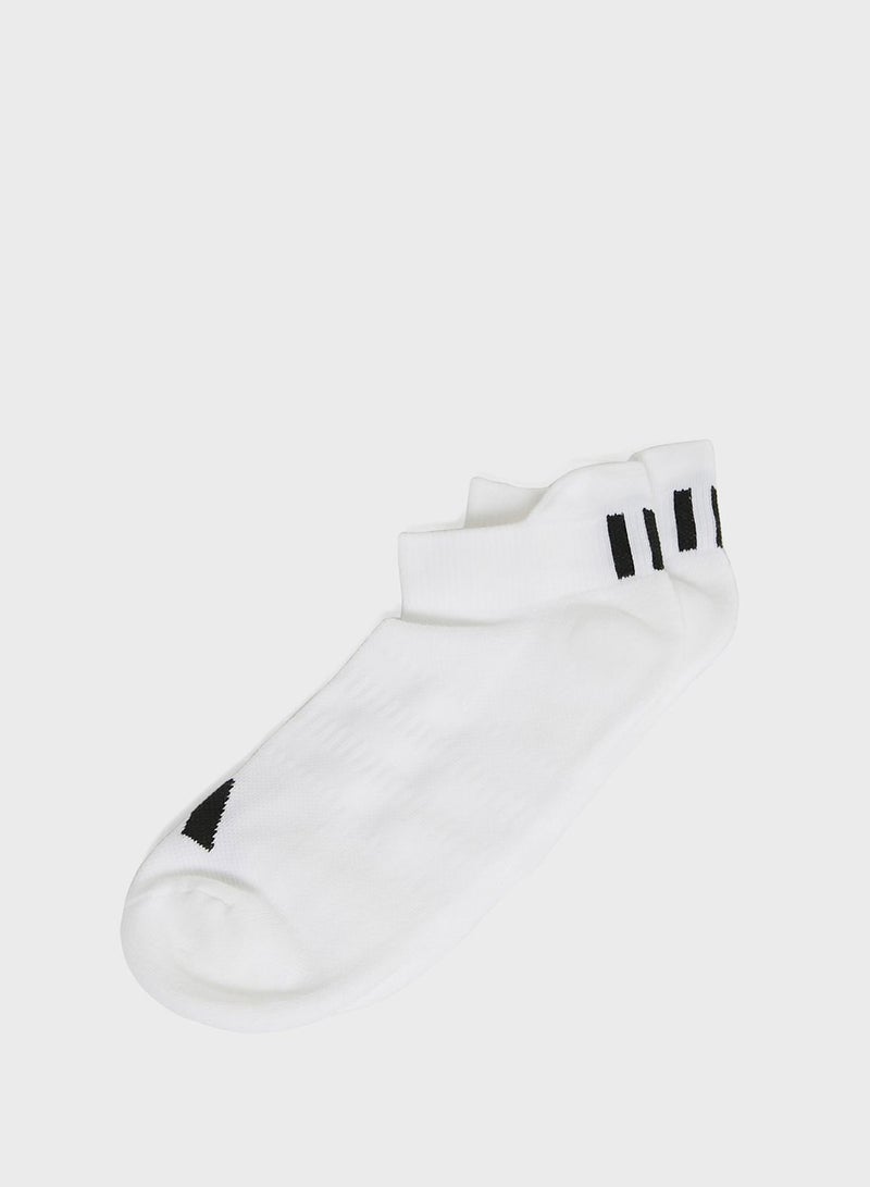 Adidas 3 Pack Ankle Socks - Image 3