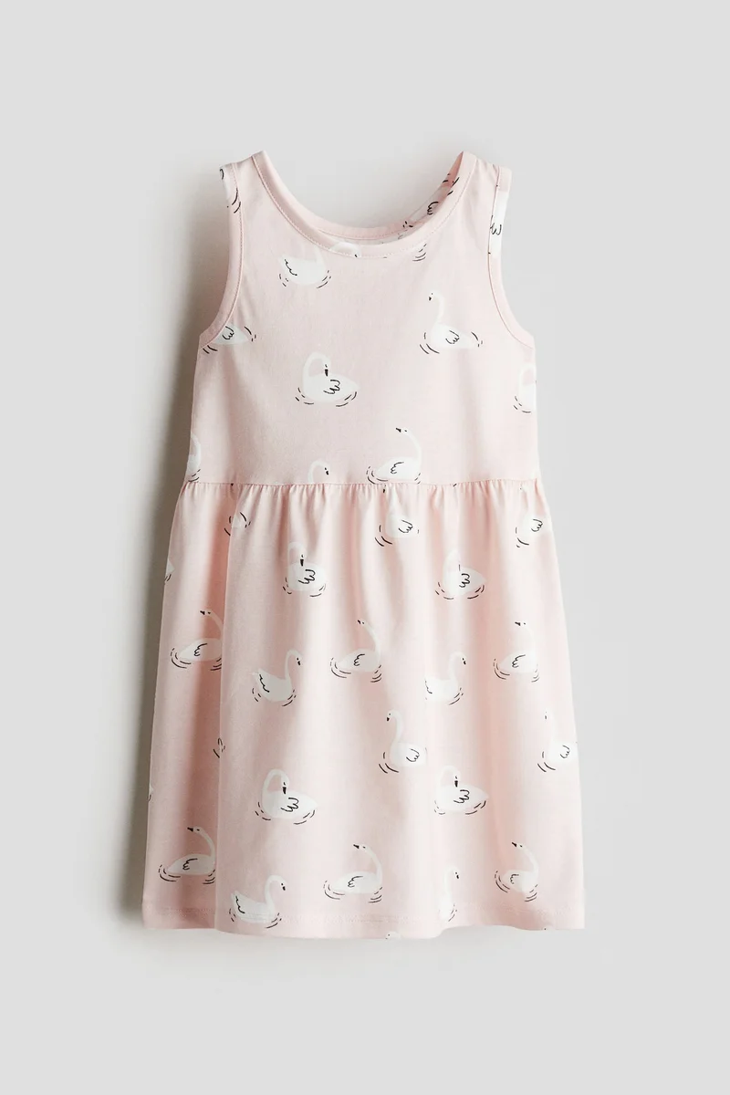 اتش اند ام Patterned cotton dress