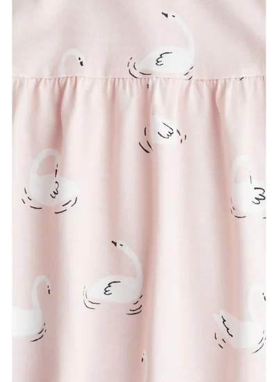 اتش اند ام Patterned cotton dress
