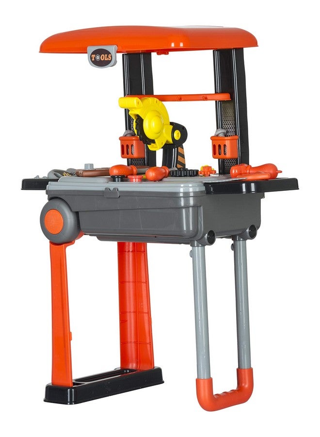 Smartcraft Tool Set, Children'S Twist Trolley Case Workbench 2 In 1 Tool Set - Image 1