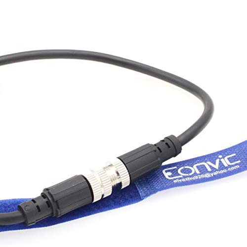 Eonvic Industrial M12 5 Pin Male to Female Aviation Sensor Connector Electrical PVC Cable - Image 2