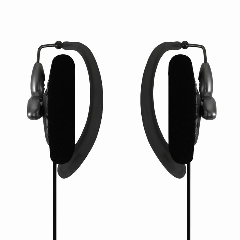 Koss KSC75 Portable On-Ear Clip Headphones, Retro Style, Ultra Lightweight, Grey - Image 2