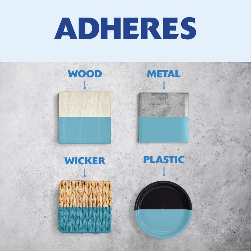 Rust-Oleum 334088 Painter's Touch 2X Ultra Cover Spray Paint, 12 oz, Satin French Blue - Image 5